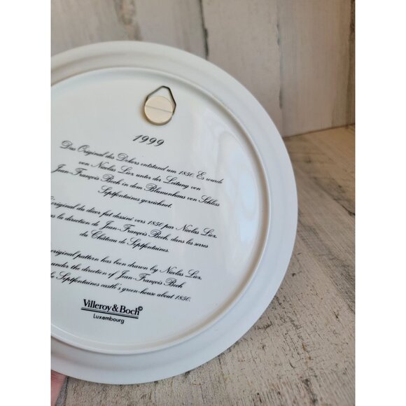 Villieroy Boch Camellia birro rose plate flower vintage home decor kitchen - Picture 6 of 8